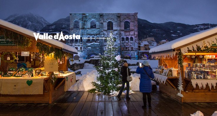 “Marché Vert Noël” per vivere l’atmosfera del Natale in Valle d’Aosta.